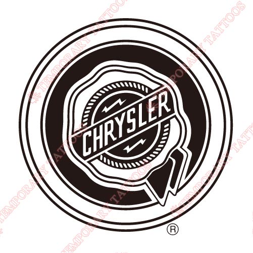 Chrysler_1 Customize Temporary Tattoos Stickers NO.2038